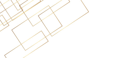 Geometric vector pattern, repeating thin linear square diamond shape and rectangle. abstract golden colors with lines pattern texture business background.