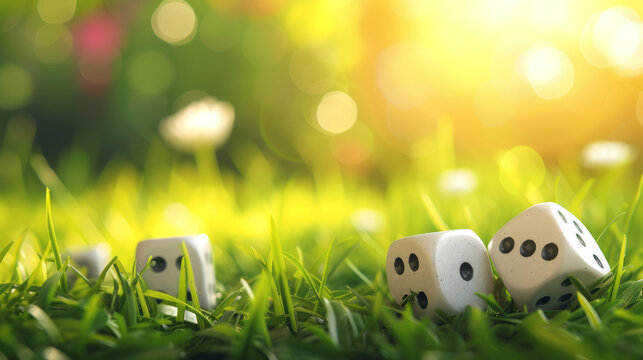 Colorful background. April fool's day background. April fool font per dice background. 