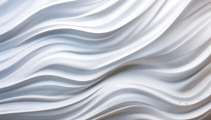  White wave Abstract background with white waves