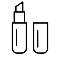 Lipstick Line Icon