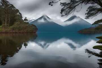 lake in the mountains