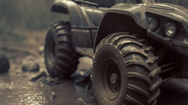 ATV in Mud