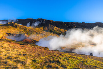  Geothermal Park in Hveragerdi Island