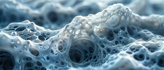 Close Up View of Water Bubbles