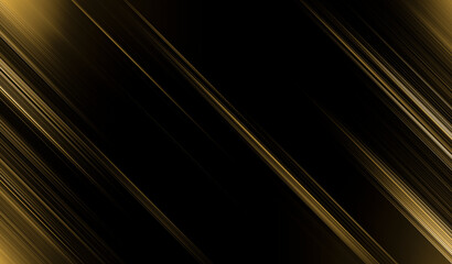 abstract black and gold are light with white the gradient is the surface with templates metal texture soft lines tech diagonal background gold dark sleek clean modern.