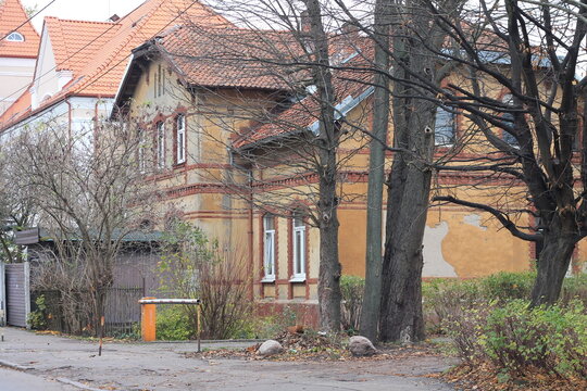old German house in East Prussia