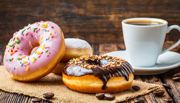 donuts and coffee