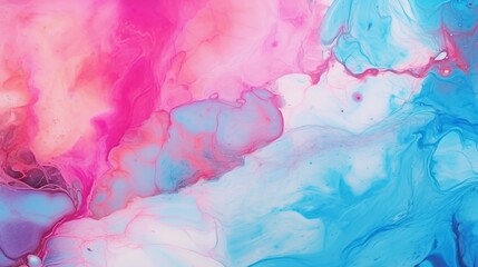 Abstract colorful background, wallpaper. Mixing acrylic paints. Modern art. Paint marble texture. Alcohol ink colors  translucent