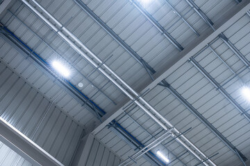 energy saving bright LED lighting - factories and industrial rooms