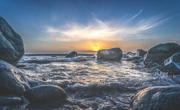 Sunset at Sea 