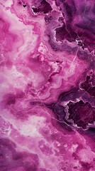 Luxury Marble Texture in magenta Colors. Panoramic Template for a Smartphone Cover or Wallpaper