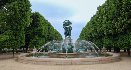 Fontaine,  jour, horizontal