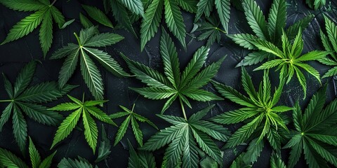 420 concept for April 20 - cannabis 