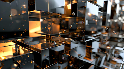 3d abstract render