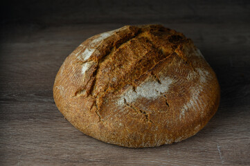 delicious homemade freshly baked bran bread 6