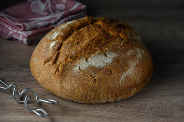 delicious homemade freshly baked bran bread 8