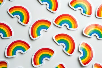 LGBTQ Pride gender incongruence. Rainbow collective responsibility colorful tuscan diversity Flag. Gradient motley colored lgbtq+ accessibility LGBT rights parade festival freedom of expression