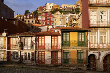 Fototapeta premium Porto, Portugal. Picturesque cozy small building in the old town.