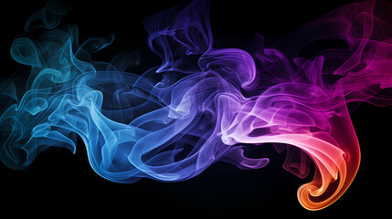 Fototapeta premium Abstract background of smoke or steam