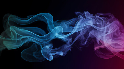 Fototapeta premium Smoke and steam effects overlay