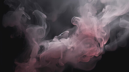 Fototapeta premium Smoke and steam effects overlay