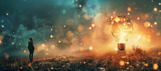 Concept of new ideas and innovation