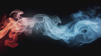 Fototapeta premium smoke illustration