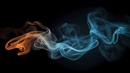 Obraz premium smoke illustration