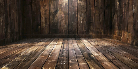 Rustic wood texture - woodsy background - obrazy, fototapety, plakaty