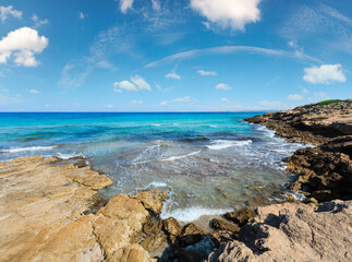 Beach Punta della Suina, Salento, Italy