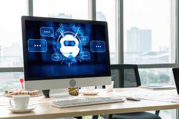 Chatbot software application for modish online business that automatically reply to customer...