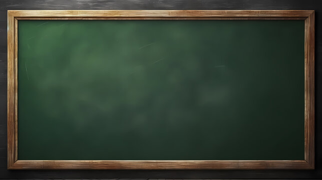 Background blackboard, empty classroom board background