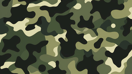 Naklejka premium Camouflage seamless pattern