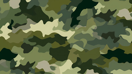 Camouflage seamless pattern