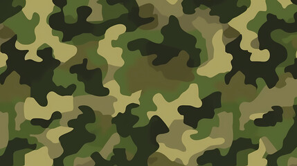 Fototapeta premium Camouflage seamless pattern