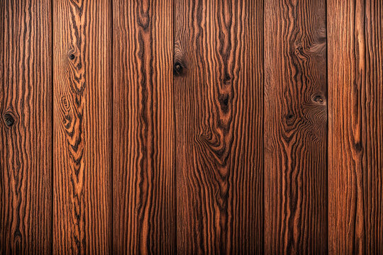 Vintage oak wood texture background with dark rough planks. Generative ai