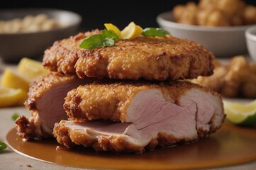 Fried pork belly picture