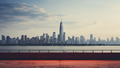City ​​view from a distance