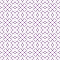 Fototapeta premium Arabesque Mosaic. Geometric Trellis Tile. Quatrefoil Arabian Ethnic Tesselation. Seamless Persian Pattern. Traditional Seamless Moroccan pattern