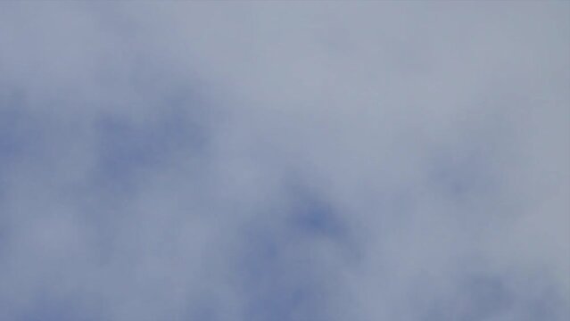 Moon Timelapse: timelapse video of the half moon, crescent moon, in the blue sky disappear hidden by clouds