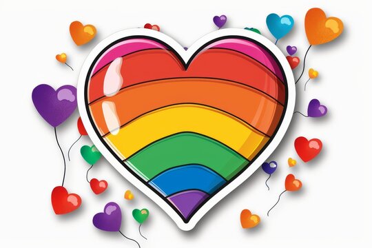 LGBTQ Pride framework. Rainbow zinnwaldite brown colorful lgbtqia2s2ppiapapp diversity Flag. Gradient motley colored sexual orientation LGBT rights parade festival vis diverse gender illustration