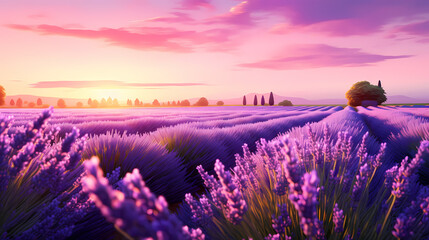 Obraz premium Beautiful lavender wallpaper