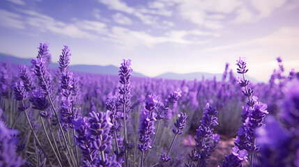 Obraz premium Beautiful lavender wallpaper
