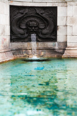 fountain in the city