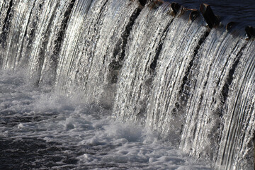 川の流れ・堰堤