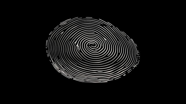 A fingerprint identification system, a biometric technology used for personal identification by analyzing unique patterns on a person's fingertips