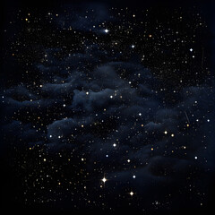 Obraz na płótnie Canvas Enthralling Symphony of Stars: The Captivating Charm of the GZ Night Sky