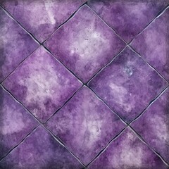 Abstract purple colored traditional motif tiles wallpaper floor texture background