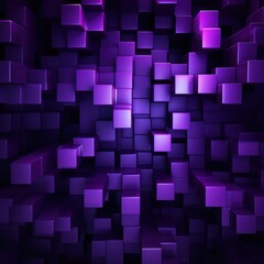 Abstract Purple Squares design background