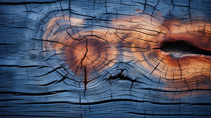 The intricate patterns and textures of a tree bark, each knot and ridge a record of the tree's hi